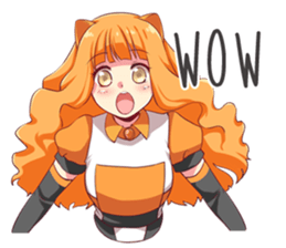 The Daily Life of Reon from re:ON Comics sticker #10452214