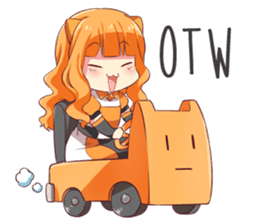 The Daily Life of Reon from re:ON Comics sticker #10452217