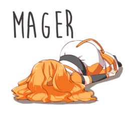 The Daily Life of Reon from re:ON Comics sticker #10452218