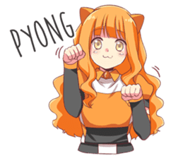 The Daily Life of Reon from re:ON Comics sticker #10452220