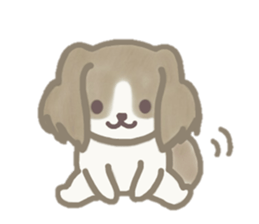 Dog is moka sticker #10452358