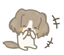 Dog is moka sticker #10452360