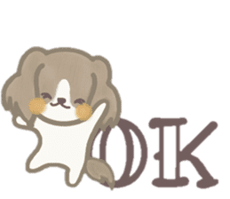 Dog is moka sticker #10452364