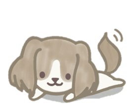 Dog is moka sticker #10452366