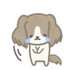 Dog is moka sticker #10452370