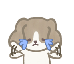 Dog is moka sticker #10452371