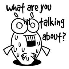 U MAN?(What a day!) sticker #10452439