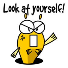 U MAN?(What a day!) sticker #10452448