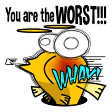 U MAN?(What a day!) sticker #10452449