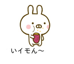 Rabbit Usahina Gag Balloon sticker #10453073