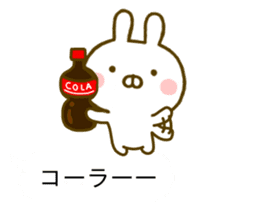 Rabbit Usahina Gag Balloon sticker #10453106