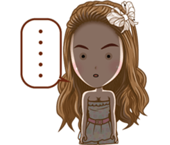 Pretty Girl Story sticker #10453226