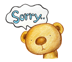 Dreamy bear sticker #10453355