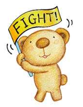 Dreamy bear sticker #10453361