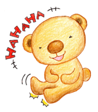 Dreamy bear sticker #10453368