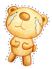 Dreamy bear sticker #10453383