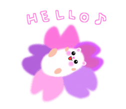lovey dovey hamster ! sticker #10453400