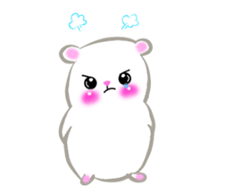 lovey dovey hamster ! sticker #10453402