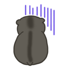 lovey dovey hamster ! sticker #10453405