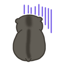 lovey dovey hamster ! sticker #10453405