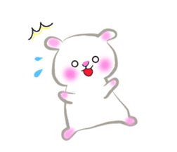 lovey dovey hamster ! sticker #10453406