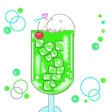 lovey dovey hamster ! sticker #10453418