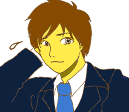 There was a small uncle in a house sticker #10453434