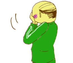 There was a small uncle in a house sticker #10453446