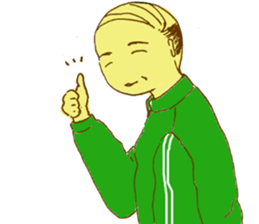 There was a small uncle in a house sticker #10453462