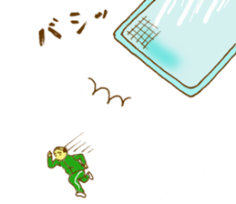 There was a small uncle in a house sticker #10453470