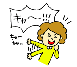 girl's daily coversation ! sticker #10453756