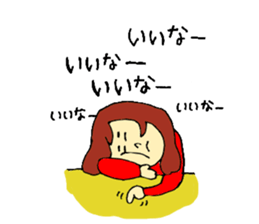 girl's daily coversation ! sticker #10453764