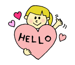 girl's daily coversation ! sticker #10453776