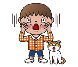 TIM and ALICE (A Boy and His Cat) sticker #10454026