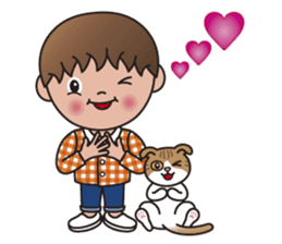 TIM and ALICE (A Boy and His Cat) sticker #10454030