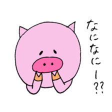 momobuta sticker #10455166