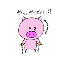 momobuta sticker #10455178