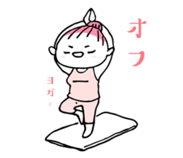 "Working girl,Hittsume-chan" 2nd edition sticker #10455473