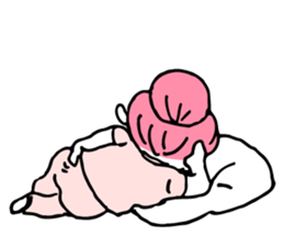 "Working girl,Hittsume-chan" 2nd edition sticker #10455476