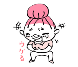 "Working girl,Hittsume-chan" 2nd edition sticker #10455489