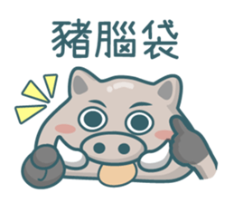 Mr.Rabbit and his friends sticker #10455555