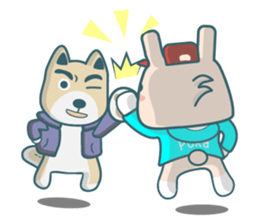 Mr.Rabbit and his friends sticker #10455556