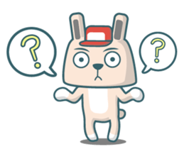 Mr.Rabbit and his friends sticker #10455583