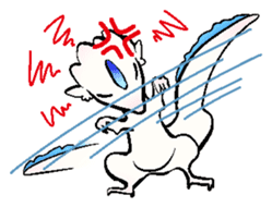 wing&tail(BlueDragon) sticker #10455719
