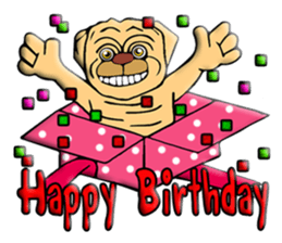 TO TO I'm Bull dog sticker #10456592