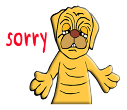 TO TO I'm Bull dog sticker #10456601