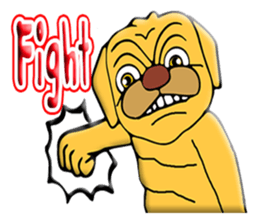 TO TO I'm Bull dog sticker #10456617