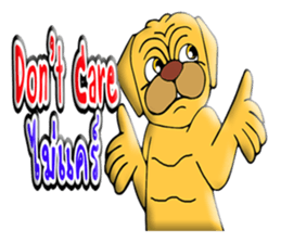 TO TO I'm Bull dog sticker #10456625