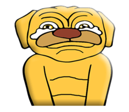 TO TO I'm Bull dog sticker #10456628