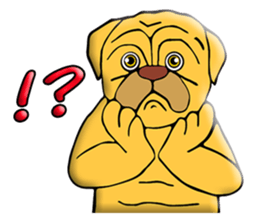 TO TO I'm Bull dog sticker #10456631